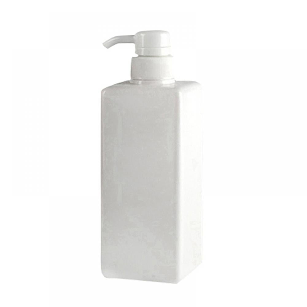 250/450/650ml Modern Square Plastic Refillable Foaming Hand Soap Dispenser Pump Bottle for Bathroom Vanities or Kitchen Sink, Countertops