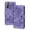 Purple, variant on Mantto Compatible For Samsung Galaxy S22 Plus Case,Luxury and Shockproof Flexible Cute Pattern Embossed PU Leather Stand Flip Wallet with Wrist Strap Cover.For Samsung Galaxy S22 Plus,Purple