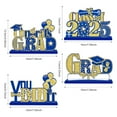 thumbnail image 5 of 4 PCS Class Of 2025 Graduation Party Decorations Wooden Congratulate Graduation Table Toppers Centerpieces Decor Congrats Grad Tiered Tray Decor for 2025 Graduation Party Supplies, 5 of 7