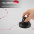 thumbnail image 3 of OULII 1 Set of Table Hockey Pushers Black Lint for Arcade and Fair Use, 3 of 8