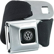 Brand New Officially Licensed Black Volkswagen Seatbelt Belt VW Logo by Buckle Down