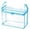 Blue, variant on Zhuke Extra Large Waterproof Storage Bin with Zipper Handle for Bedding Seasonal Clothes Blankets Home, Gifts For Friends,15in*9.5in*12.6in,Foldable Organizer Bag