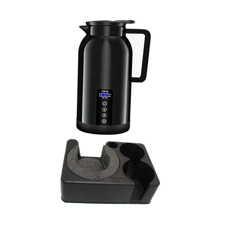 

304 Stainless Steel Truck Kettle Fast Heating Vacuum Insulation Traveling Cooking Noodles 1300ml Tea Coffee 12Hrs Warmer Portable Truck Kettle 12v 24v