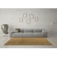 thumbnail image 3 of Ahgly Company Indoor Square Abstract Brown Modern Area Rugs, 5' Square, 3 of 4