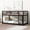 Espresso, variant on Leumius Twin over Twin Floor Bunk Bed with Ladder ,Upper and Bottom Bed Platforms Crafted with Strengthened Slats for Boys Girls Grey