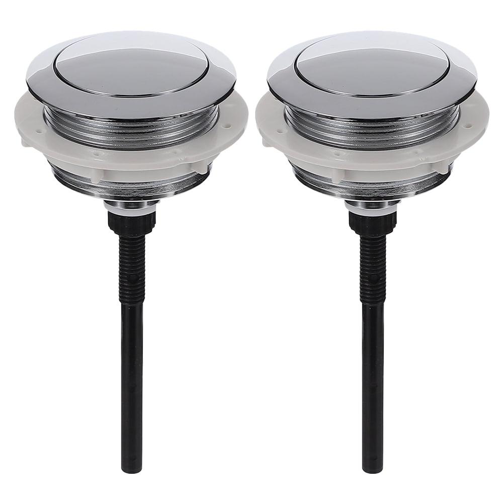 Tank Button Toilet Button Flush Water Push Closestool Flushing Round Universalsinglereplacement Buttons Pushtoilethead