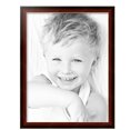 thumbnail image 2 of ArtToFrames 21" x 28" Matte Mahogany with Gold Accent Diploma Picture Frame, 21x28 inch Brown Wood Poster Frame (WOM-5109),  Pack, 2 of 7