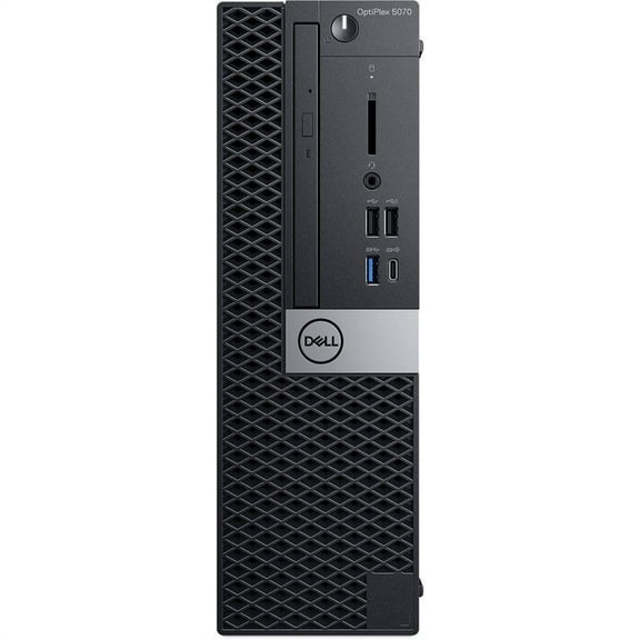 Restored Dell Optiplex 5070 SFF 8GB 256GB SSD Intel Core™ i5-9500 3.0GHz WIN11P, Black (Refurbished)