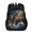 Bronze, variant on Adult Bass Fish Backpack, Casual Daypack with Adjustable Shoulder Straps, American Flag Laptop Backpack for Work Travel Outdoor