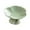 cyan green, variant on Esquirla Ceramic Footed Fruit Bowl Holder Decorative for Kitchen Counter Dessert Cake Serving Holder for Farmhouse and Living Room Events violet
