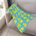 thumbnail image 6 of Yellow Rubber Ducks Throw Blanket Gifts Soft Warm Fleece Blankets for Bed Chair Car Sofa Couch Bedroom 50 X40 Inch, 6 of 6