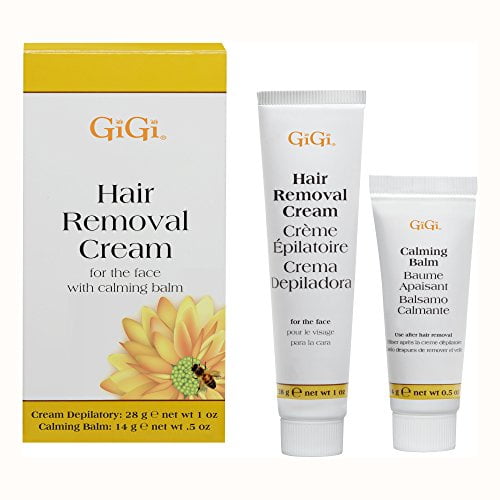 GiGi Facial Hair Removal Cream and Calming Balm Set