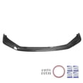 thumbnail image 6 of Ikon Motorsports Front Bumper Lip Compatible With 2021-2024 Lexus IS350 F Sport Trim Only, IKON Style Carbon Fiber Print ABS Air Dam Front Chin Spoiler Splitter Lower Valance, 6 of 8