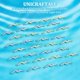 thumbnail image 5 of 32pcs 2 Colors Wave Pattern Link Charms 2 Colors Alloy Connector Charms Metal Wave Links Pendant for Jewelry Making, 5 of 5