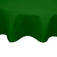 thumbnail image 2 of Intedge 54" Round Green Hemmed 65/35 Poly/Cotton Blend Cloth Table Cover, 2 of 3