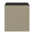 thumbnail image 2 of Hillsdale Living Essentials by  Delmar Wood 2 Drawer Nightstand Matte Black, 2 of 5