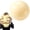 Yellow, variant on Big Blue Dough Ball - Ultra-Soft Slow Rising Squishy Fluid Cheese Ball , Stress Relief for Adults, Focus & Relaxation