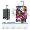 thumbnail image 6 of Demon Slayer Luggage Cover Washable Suitcase Cover Protector Fits 18-32 Inch Suitcase Travel Accessories, 6 of 8