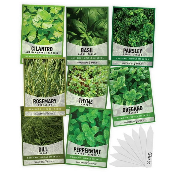 Herb Seed Set | 8 Variety Pack