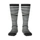 thumbnail image 1 of Fotbe Black And White Stripes Calcetas Divertidas Estampadas para Hombre y Mujer, Calcetas de Algodón hasta la Rodilla para Caminar, Correr, Enfermería y Embarazo, 1 of 6