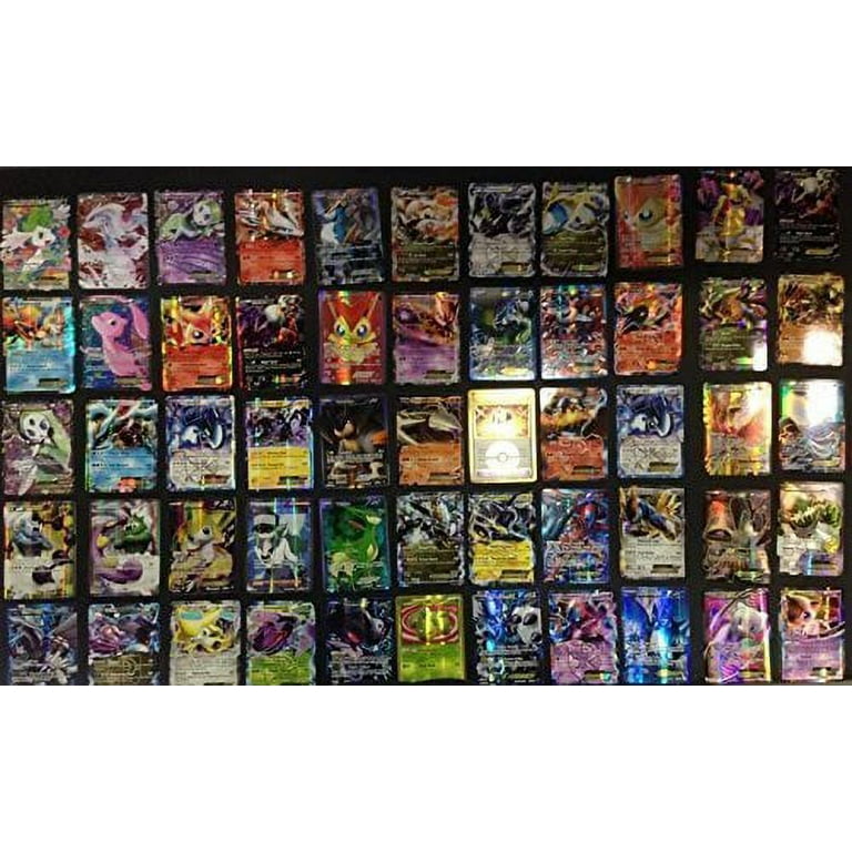 Pokemon TCG 100 Card Lot, Rare, Holo, Foil, 2 EX Cards, Trainers, Energy -  Walmart.com