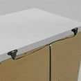 thumbnail image 4 of Pemberly Row 3-Piece White Solid Wood Bedroom Set - Queen + 2 Nightstands, 4 of 15