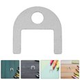 thumbnail image 1 of HAMPPLIES 2Pcs Hard Paper Towel Key Stainless Steel Compact Design With Hole For Adults Home Use, 1 of 8