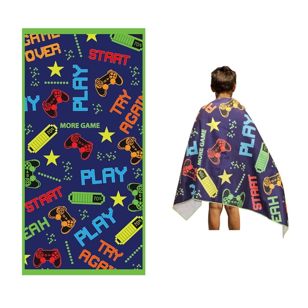 Toalla de Playa DASHN PRODUCTS de Microfibra para Niños 76x152 cm