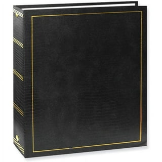 Jot & Mark Photo Album Set - 200 4x6 Photos, Clear Pocket Sleeves, 6 Tab  Dividers, 3-Ring Binder 8.5x9.5 (Champagne Symphony)