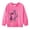 Z2-Pink, variant on YDFCWXW Baby Girl Football Football Embroidery Crewneck Sweatshirt Long Sleeve Shirts Toddler Tops (Beige, 18-24 Months)