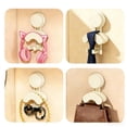 thumbnail image 5 of No-Drill Headphone Holder Hook | Wall Mount Earphone Rack | Entryway Bag & Hat Storage | Gray or White Plastic | Space Saving Rotary Suction Cup Organizer, 5 of 6