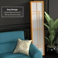 thumbnail image 5 of Red Lantern 6 ft. Tall Eudes Shoji Screen - Honey - 4 Panels, 5 of 6