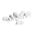 thumbnail image 2 of Figurines en Résine Échelle 1:87 Modèle de Ferme Simulation 6 Moutons, 2 of 7