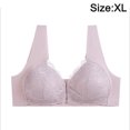 thumbnail image 2 of Sujetador de cierre frontal para personas mayores, sujetador Goldies para mujer con cierre frontal, sujetadores abrazados para mujer - Rosa, 2 of 5