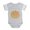 Heather Gray, variant on CafePress - Filigree Pattern Pumpkin - Cute Infant Baby Football Bodysuit