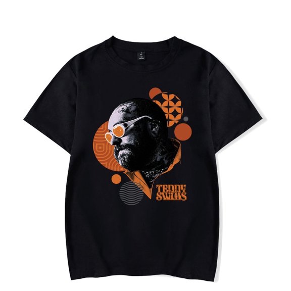 Teddy Swimming Merch T-shirt Teddy Retro Fashion T-shirt Fashion Men's and Women's Haircut T-shirt Sports Shirt Summer Casual Short Sleeve T-shirt