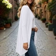 thumbnail image 4 of Lightweight Cardigan for Women Long Sleeve Solid Color Lightweight Open Front Cardigans, L, 4 of 9