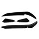 thumbnail image 5 of Front Bumper Aero Kits Canards Wing Body Spoiler Canard Car Adaptations Replacement for MK7.5 R 2017?2020Glossy Black, 5 of 5