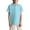65#Sky Blue, variant on Boys Short Sleeve Polo Shirt Kids Collared School Uniform Shirts 6-11 Years Blue Size 7-8