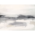 thumbnail image 2 of Barnes, Victoria 18x15 Black Ornate Wood Framed with Double Matting Museum Art Print Titled - Distant Neutrals I, 2 of 4
