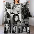 thumbnail image 5 of Sexy #1 Emily Blunt Blanket Super Soft Throw Blanket Silky Flannel Lightweight for Sofa, Bed Blanket All Season Use 40""*50"" （100 * 130cm）, Style, 5 of 6