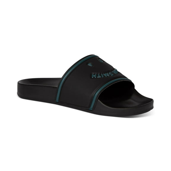 Paul Smith Men’s Summit Face Slide Sandal Shoes, Black, L