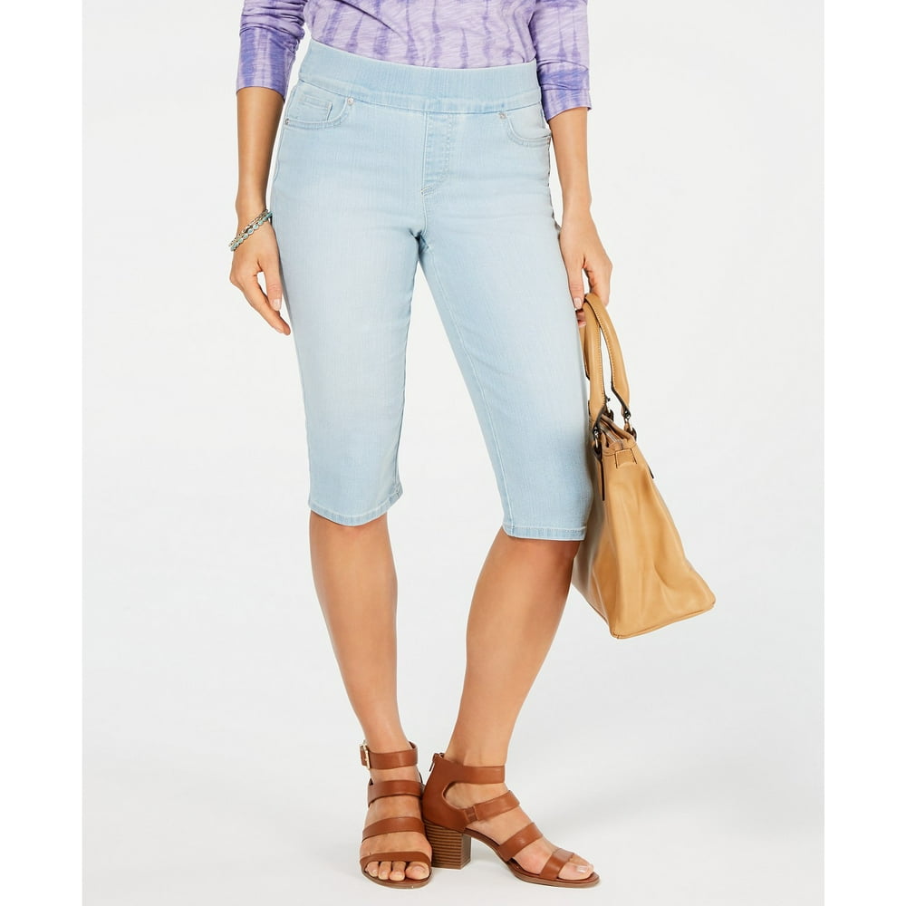 Style & Co. Style & Co. Womens Petite Avery Pullon Skimmer Jeans