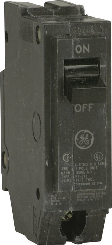 General Electric GE THQL1120 THQL Circuit Breaker 1P 20A 120/240V 20 Amp Used 