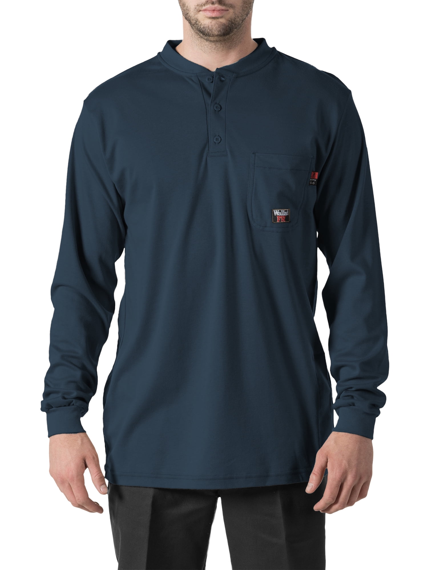 Long Sleeve Henley, HRC Level 