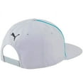 thumbnail image 3 of Mercedes Benz AMG Petronas F1 Puma Flat Brim Hat - Silver/Green, 3 of 4