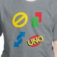 thumbnail image 3 of UNO Icons - Toddler And Youth Short Sleeve Graphic T-Shirt, 3 of 5