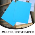 thumbnail image 3 of FESTFENDS 100Pcs Blue Copy Printer Paper with for Double Sided Printing, 3 of 6