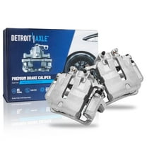 Detroit Axle - 2pc Front Brake Calipers for Chevy Malibu Impala Equinox GMC Terrain Buick LaCrosse Regal Allure Cascada ELR Disc Brake Calipers w/Brackets Replacement