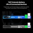thumbnail image 2 of Router WiFi 6 Tenda Negro AX1500 Doble Banda con 5 Antenas de Alta Ganancia y 3 Puertos LAN Gigabit, 2 of 6